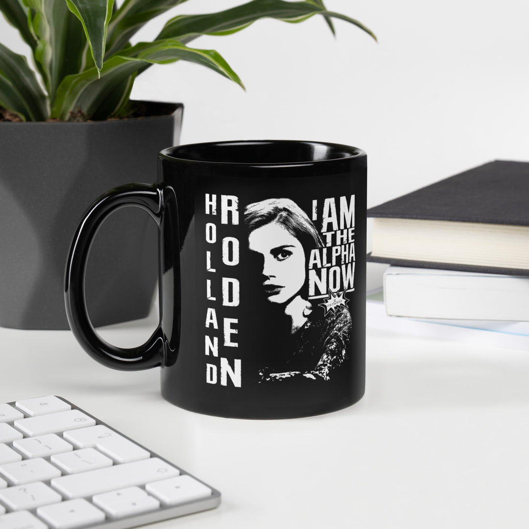 HOLLAND'S "I'M THE ALPHA NOW" - EXCLUSIVE BLACK GLOSSY MUG
