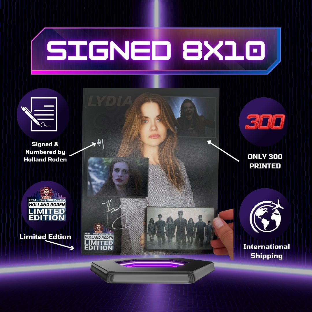 Get your Holland Roden authentic autograph on a Limited Release 8x10 ...