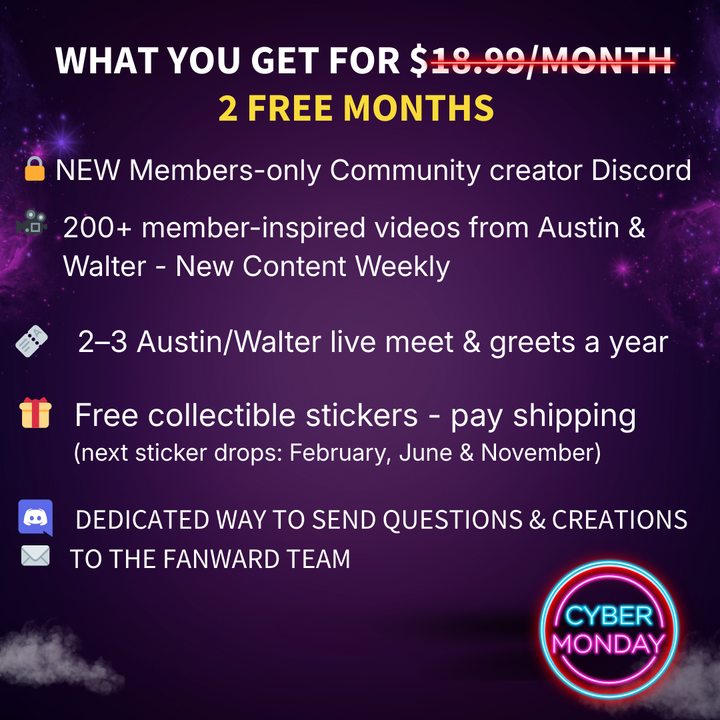 Walter E Jones | Fanward Membership + Creator Community