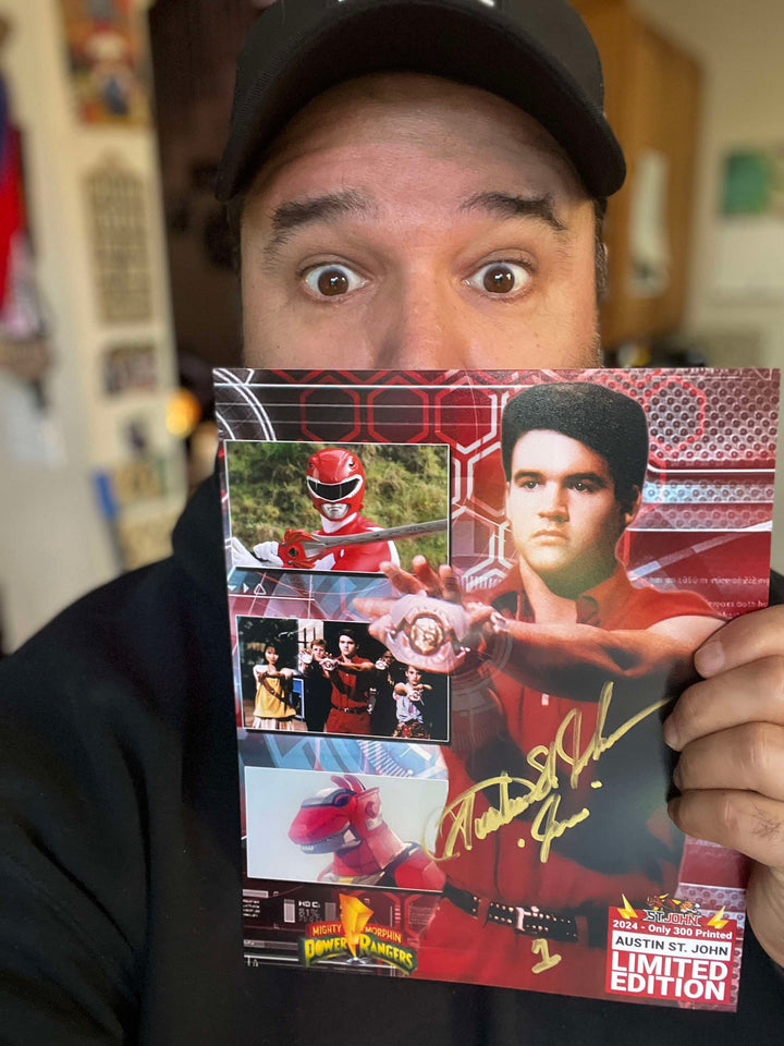 Get your Austin St John Autograph PLUS Personal Video Shoutout! | Autograph is on a Limited Release 8x10 (only 300 printed) + FREE Bonus Video Shoutout from Austin saying your name!! (total value: $189)