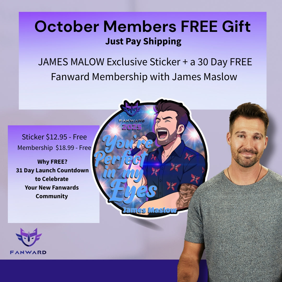 James Maslow | Fanward Membership + FREE Members Gift