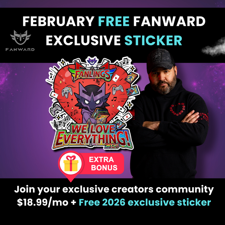 Austin St John |  Fanward Creators Community Membership | February FREE Exclusive Sticker 2026