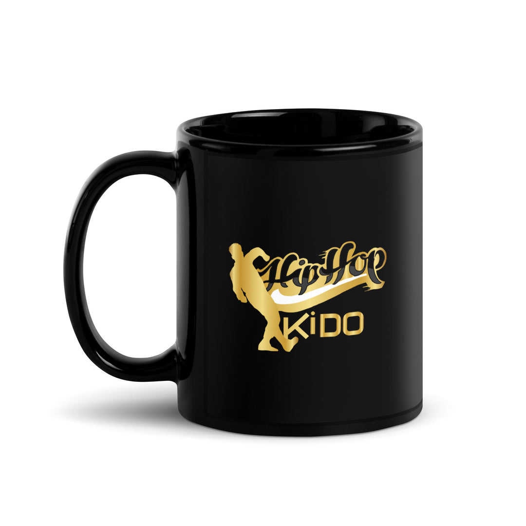 Walter E Jones Exclusive "Hip Hop Kido" Black Glossy Mug