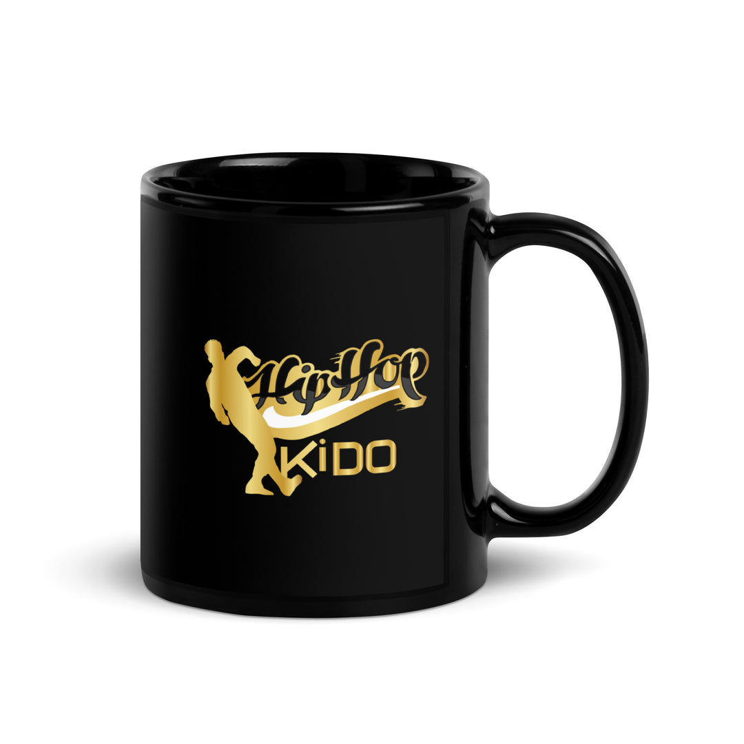 Walter E Jones Exclusive "Hip Hop Kido" Black Glossy Mug