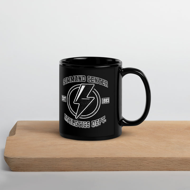 "COMMAND CENTER ATHLETICS " - EXCLUSIVE BLACK GLOSSY MUG