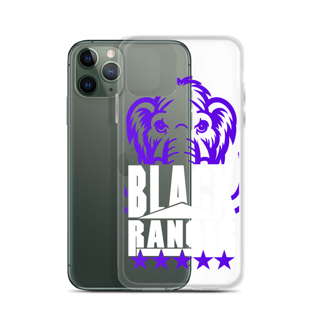 "BLACK RANGER - MASTADON" - EXCLUSIVE CLEAR CASE FOR IPHONE®