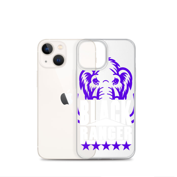 "BLACK RANGER - MASTADON" - EXCLUSIVE CLEAR CASE FOR IPHONE®