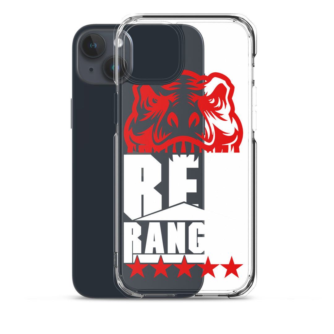 "RED RANGER - TYRANNOSAURUS" - EXCLUSIVE CLEAR CASE FOR IPHONE®