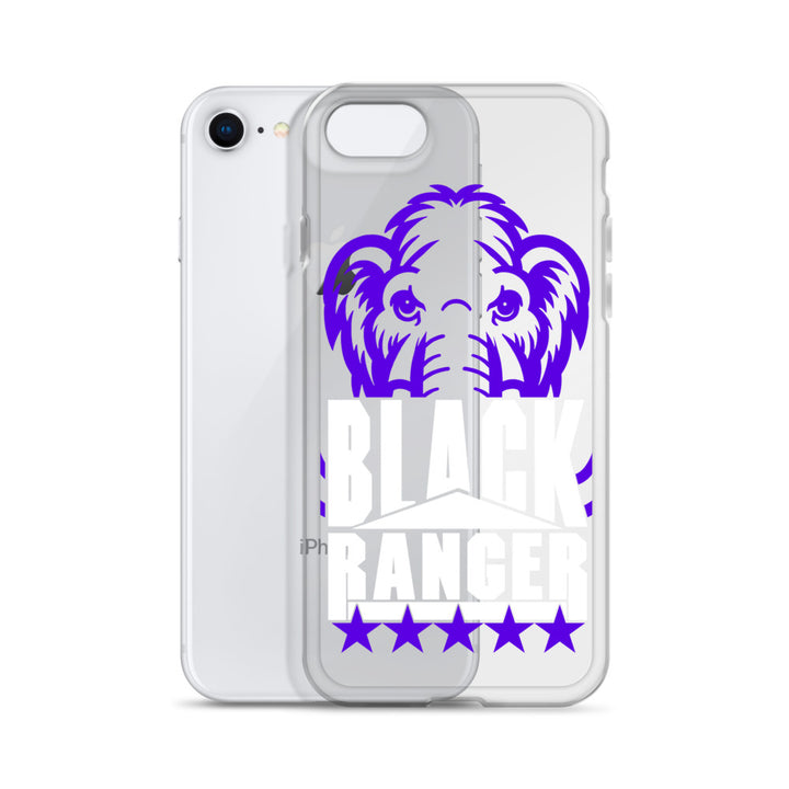 "BLACK RANGER - MASTADON" - EXCLUSIVE CLEAR CASE FOR IPHONE®