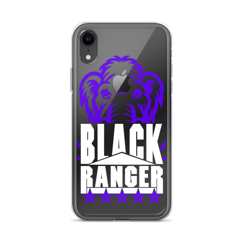 "BLACK RANGER - MASTADON" - EXCLUSIVE CLEAR CASE FOR IPHONE®