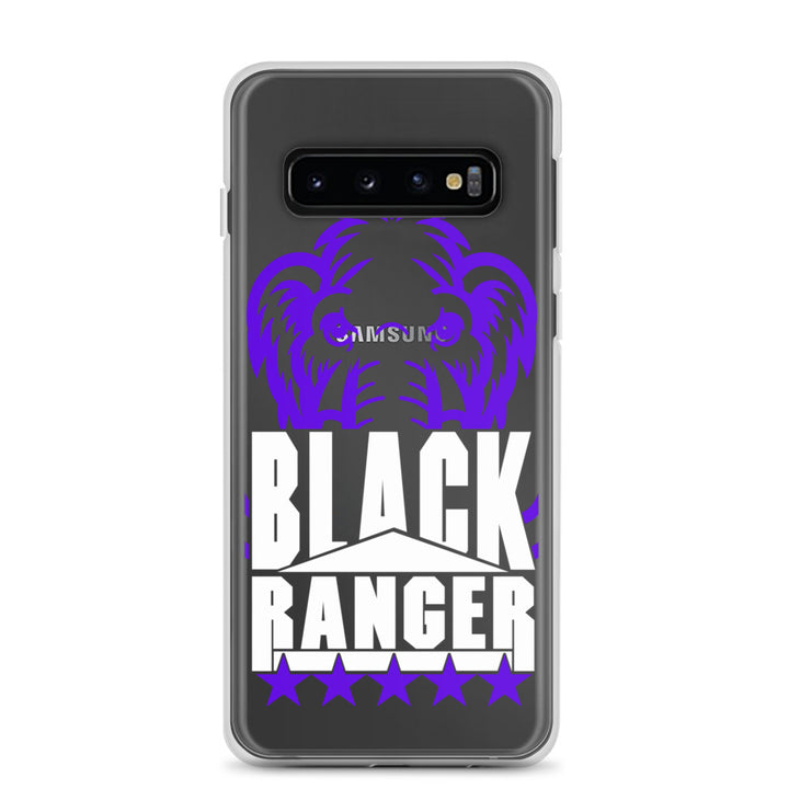 "BLACK RANGER - MASTADON" - EXCLUSIVE CLEAR CASE FOR SAMSUNG®