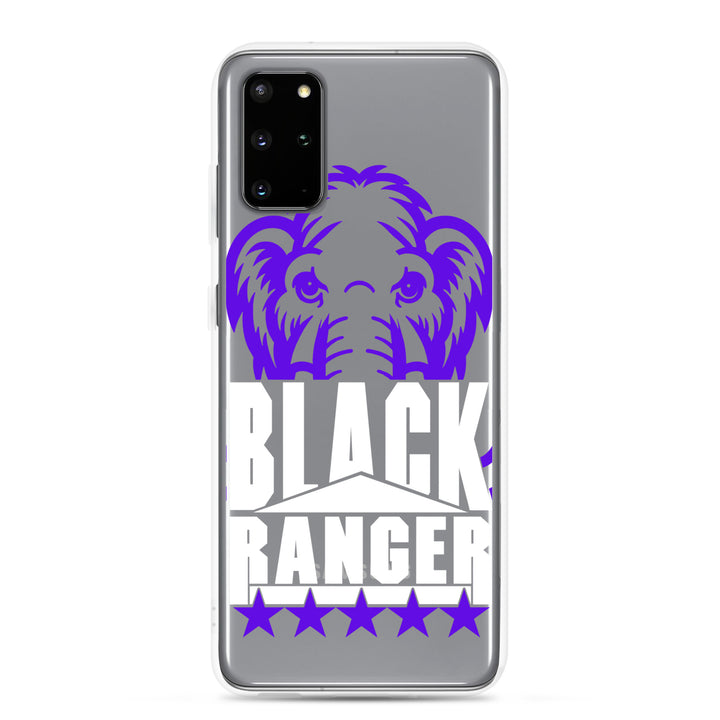 "BLACK RANGER - MASTADON" - EXCLUSIVE CLEAR CASE FOR SAMSUNG®