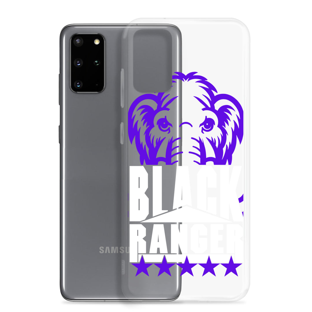 "BLACK RANGER - MASTADON" - EXCLUSIVE CLEAR CASE FOR SAMSUNG®