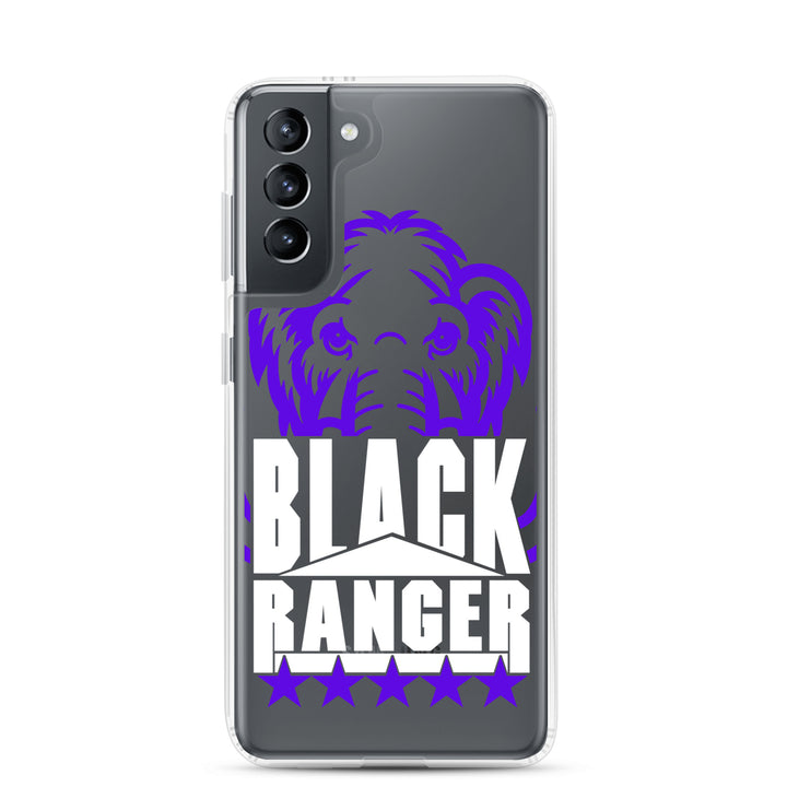 "BLACK RANGER - MASTADON" - EXCLUSIVE CLEAR CASE FOR SAMSUNG®