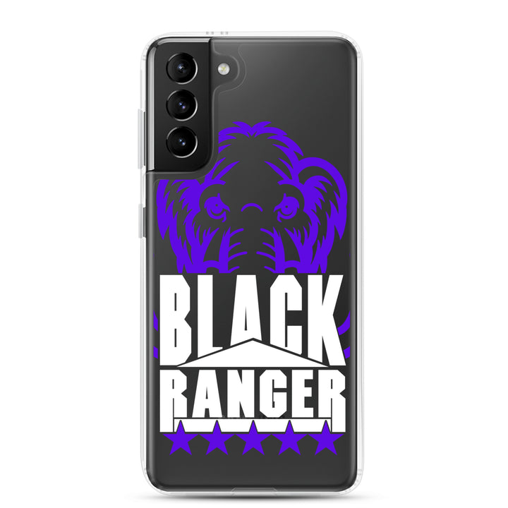 "BLACK RANGER - MASTADON" - EXCLUSIVE CLEAR CASE FOR SAMSUNG®