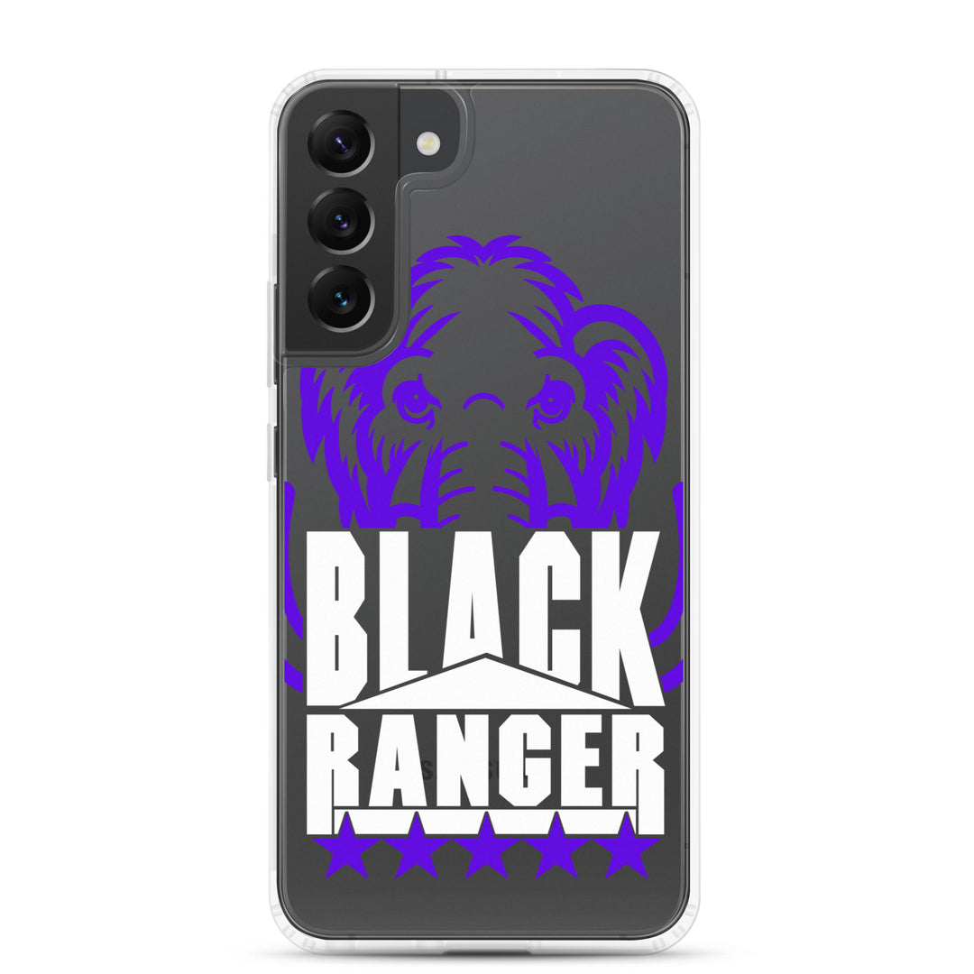 "BLACK RANGER - MASTADON" - EXCLUSIVE CLEAR CASE FOR SAMSUNG®