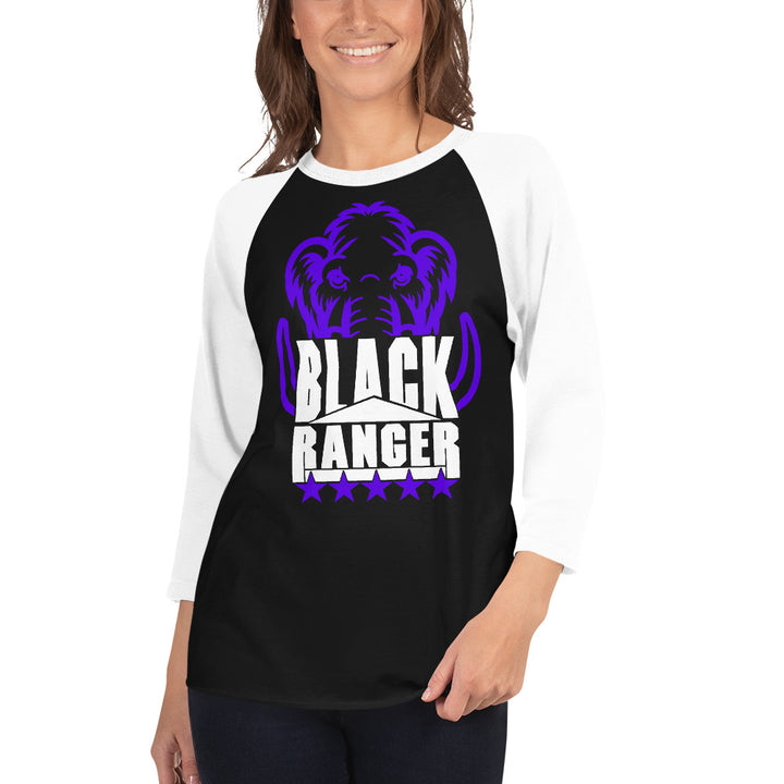 "Black Ranger - Mastadon" - Exclusive Unisex Baseball Shirt