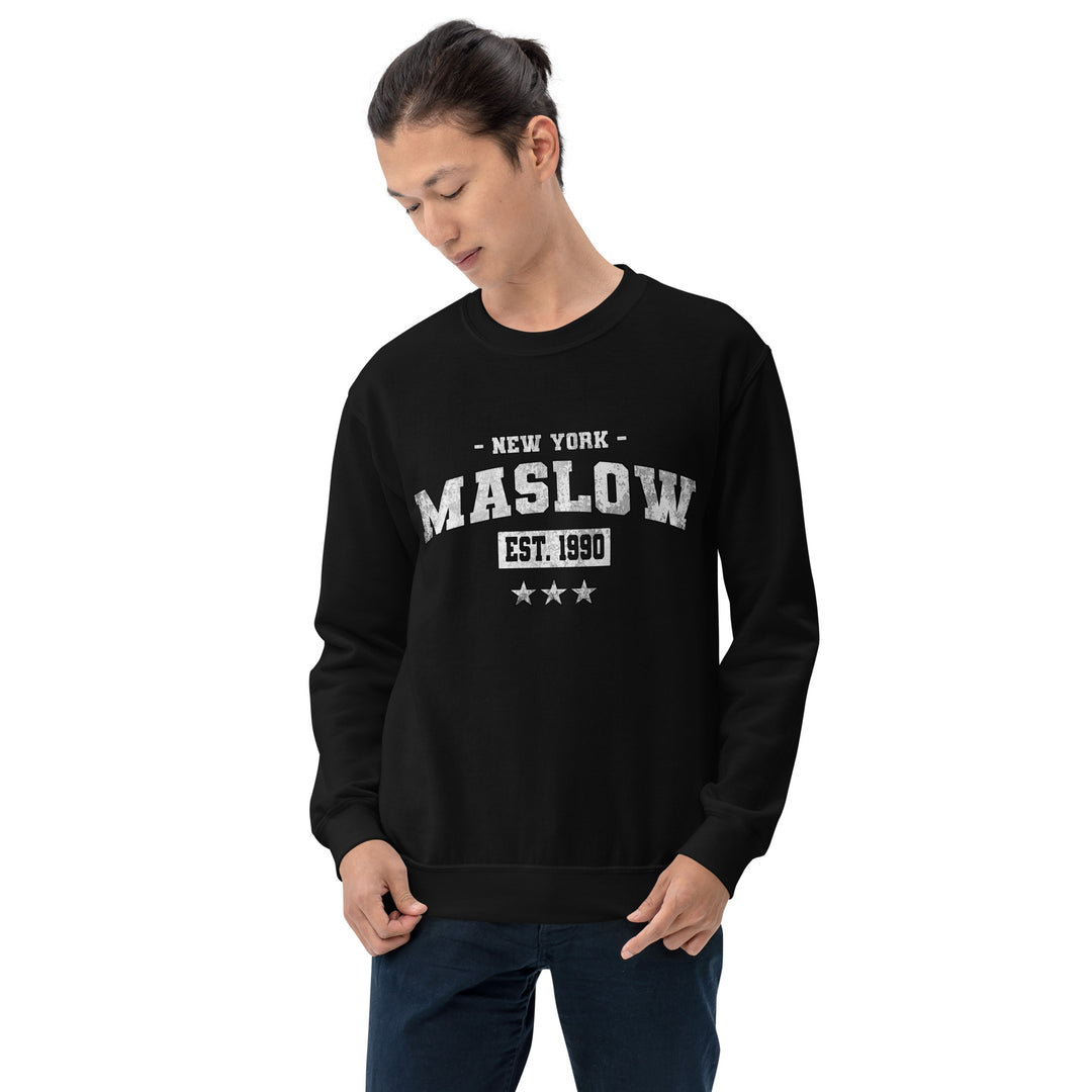 JAMES MASLOW'S "MASLOW VARSITY" - EXCLUSIVE UNISEX SWEATSHIRT