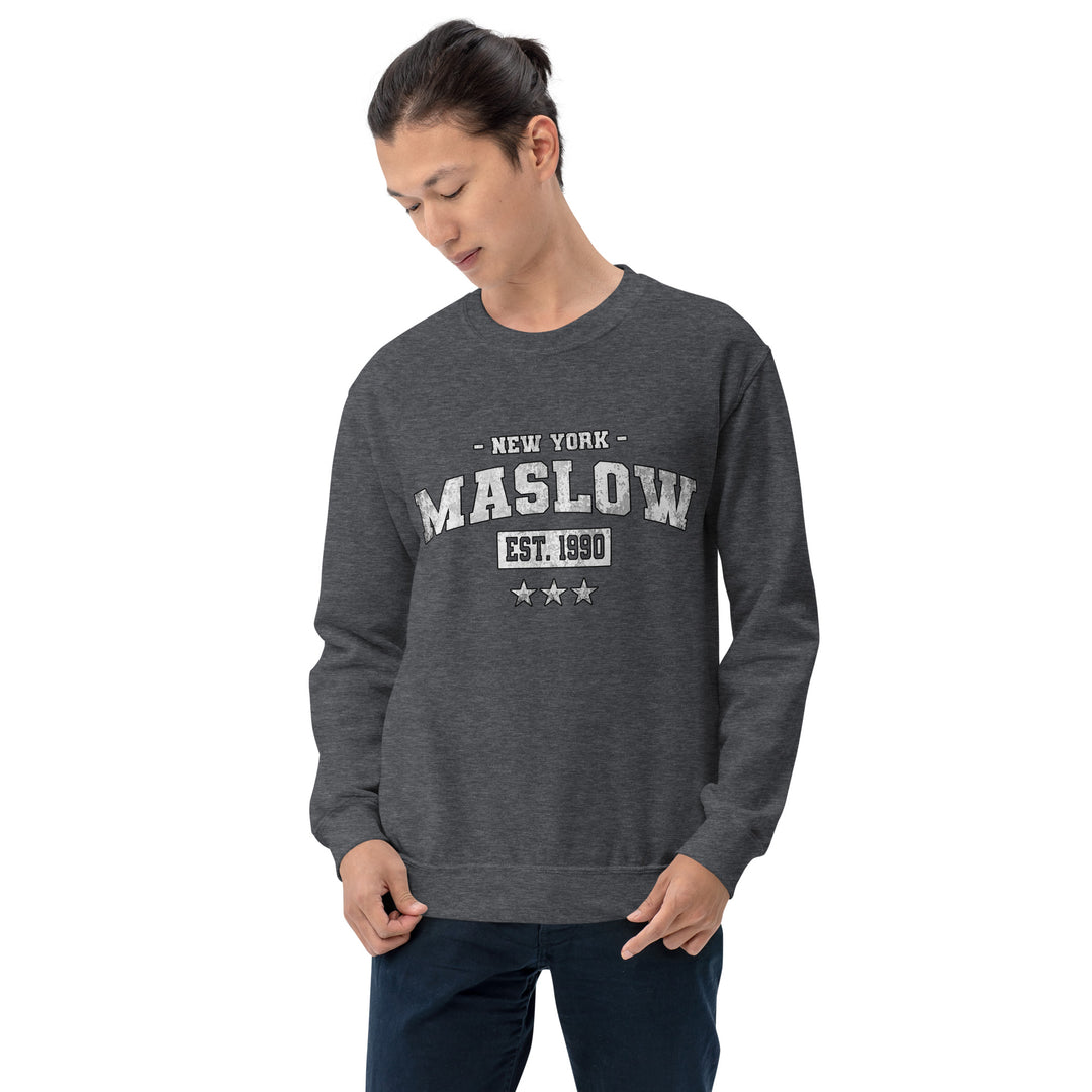 JAMES MASLOW'S "MASLOW VARSITY" - EXCLUSIVE UNISEX SWEATSHIRT