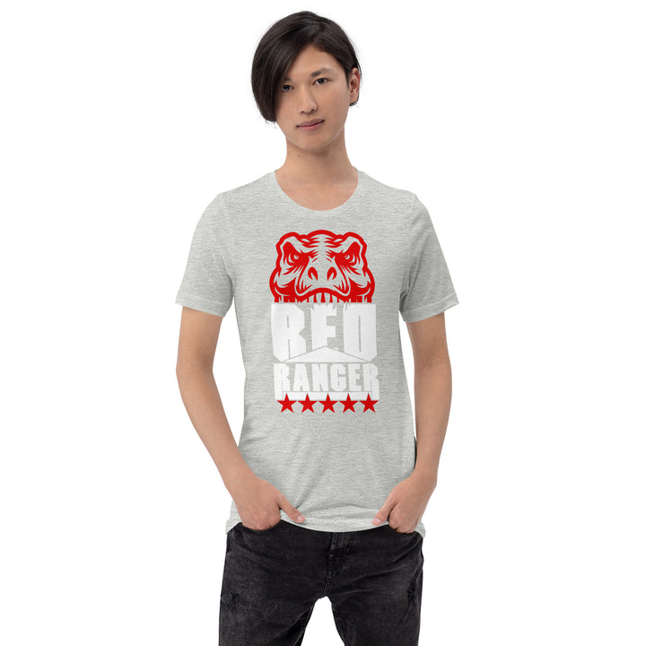 "Red Ranger - Tyrannosaurus" - Exclusive Unisex t-shirt