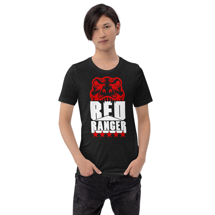 "Red Ranger - Tyrannosaurus" - Exclusive Unisex t-shirt