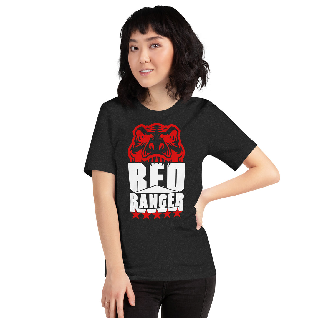 "Red Ranger - Tyrannosaurus" - Exclusive Unisex t-shirt