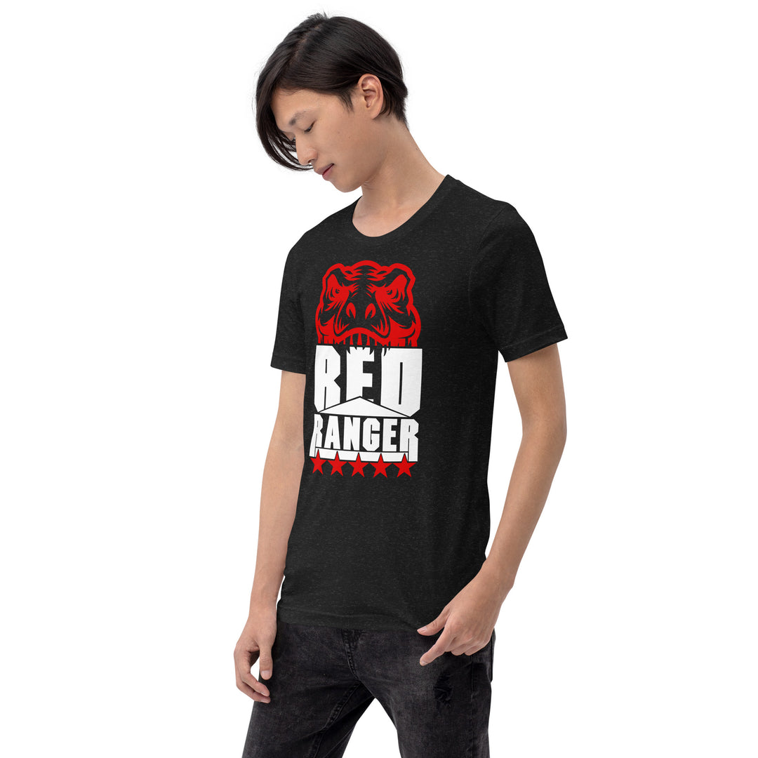 "Red Ranger - Tyrannosaurus" - Exclusive Unisex t-shirt