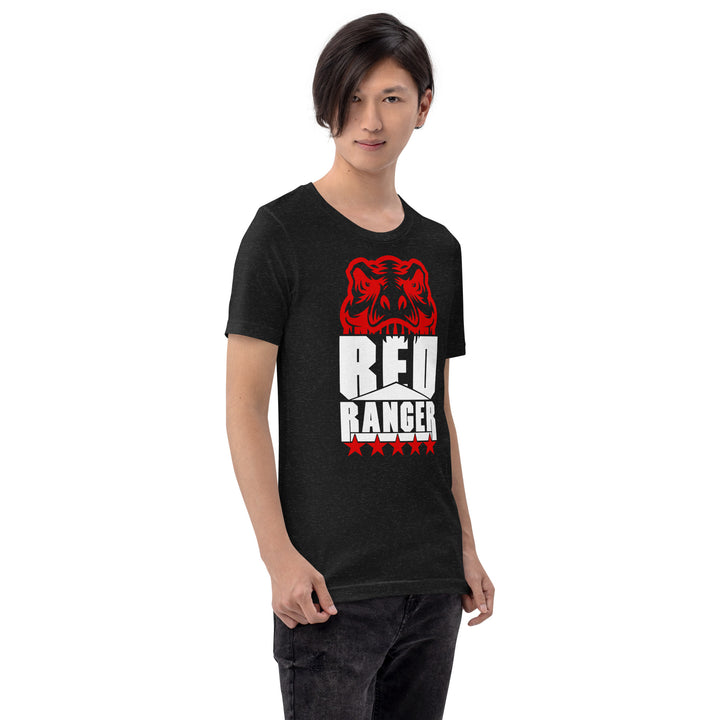 "Red Ranger - Tyrannosaurus" - Exclusive Unisex t-shirt