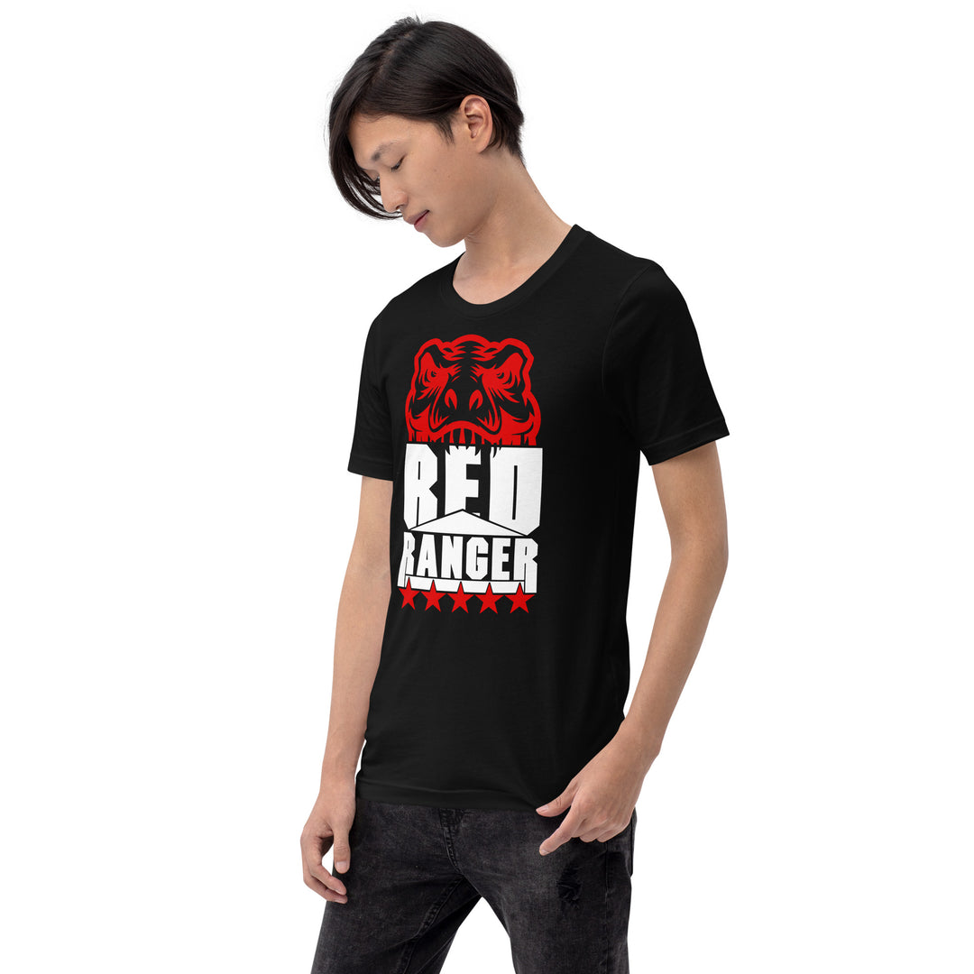 "Red Ranger - Tyrannosaurus" - Exclusive Unisex t-shirt