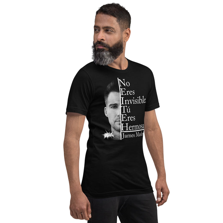 James' "Te veo - eres hermosa (Dark)" EXCLUSIVE Unisex t-shirt