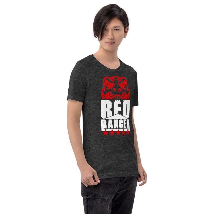 "Red Ranger - Tyrannosaurus" - Exclusive Unisex t-shirt