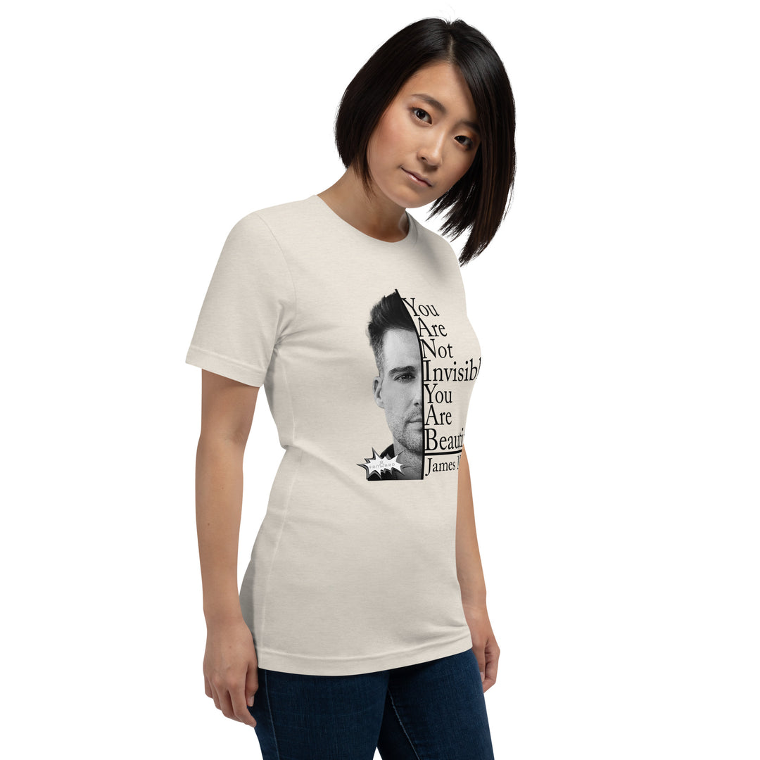 James' "I See you - You are Beautiful (Light)" - EXCLUSIVEUnisex t-shirt