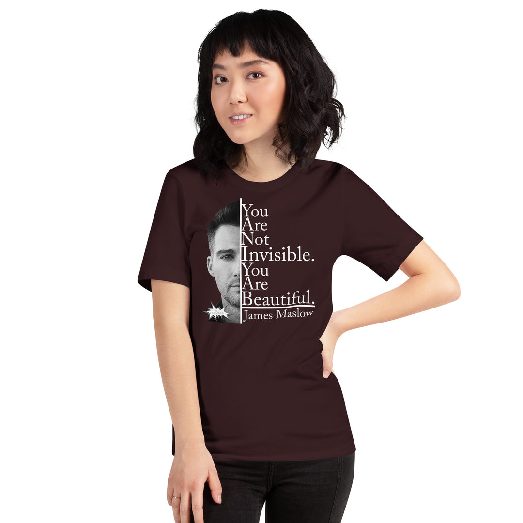 James' "I See you - You are Beautiful (Dark)" - EXCLUSIVE Unisex t-shirt