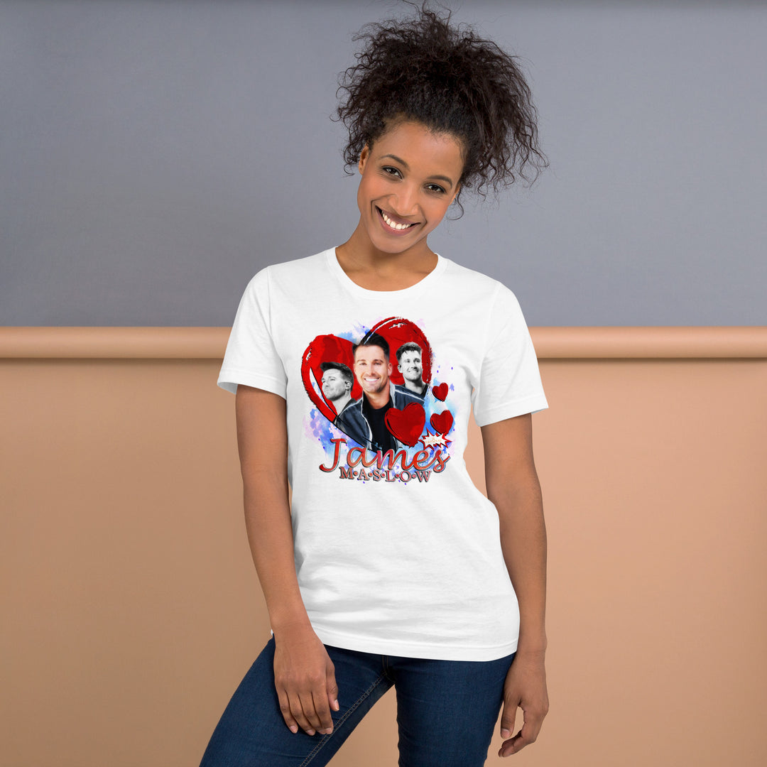 James' "In My Heart" EXCLUSIVE Unisex t-shirt