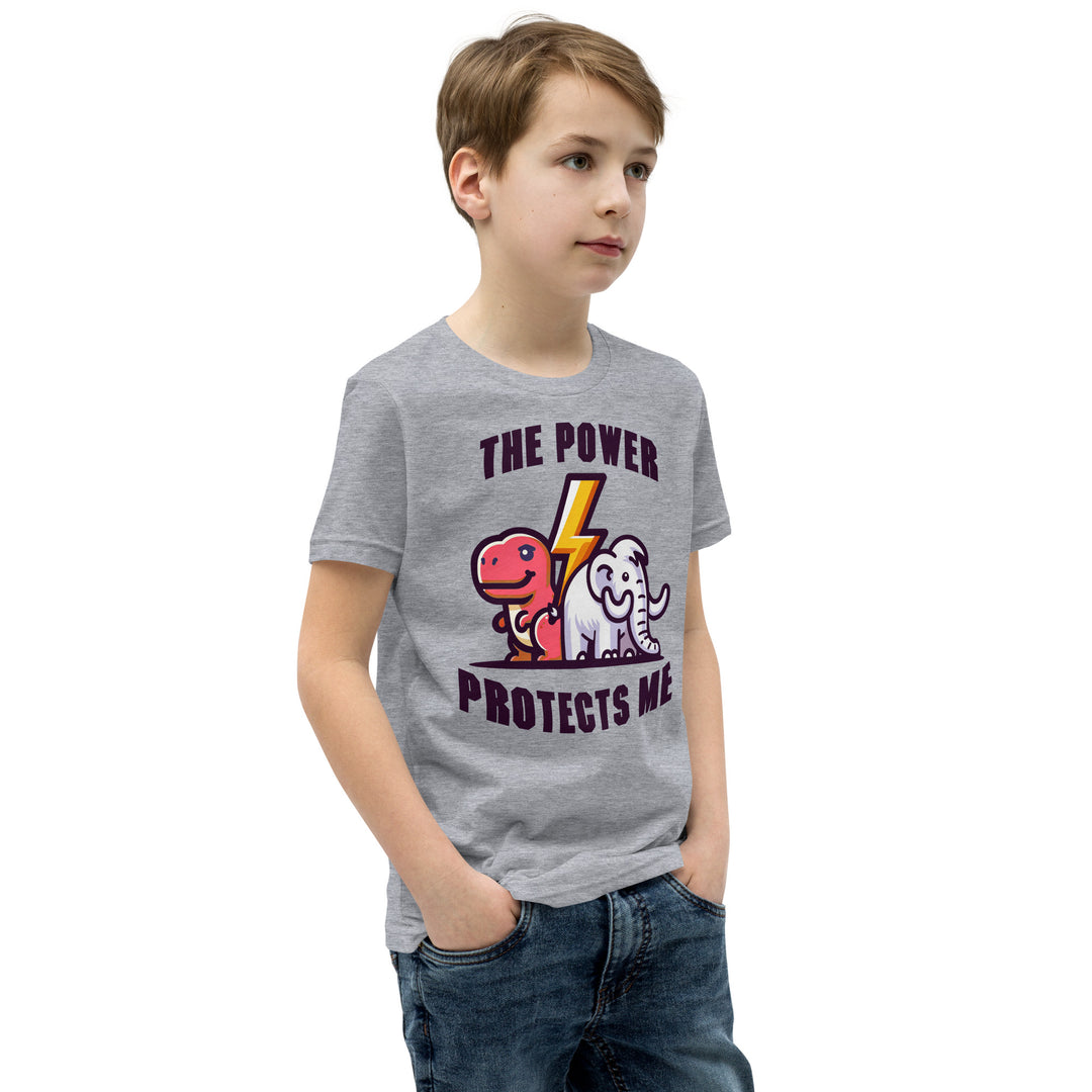 "THE POWER PROTECTS ME" - YOUTH SHORT SLEEVE T-SHIRT
