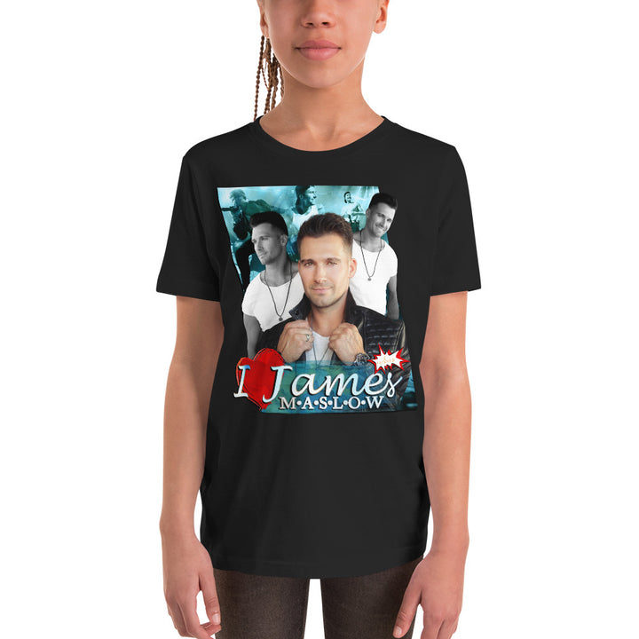 James' "I [HEART] James" - EXCLUSIVE Youth Short Sleeve T-Shirt