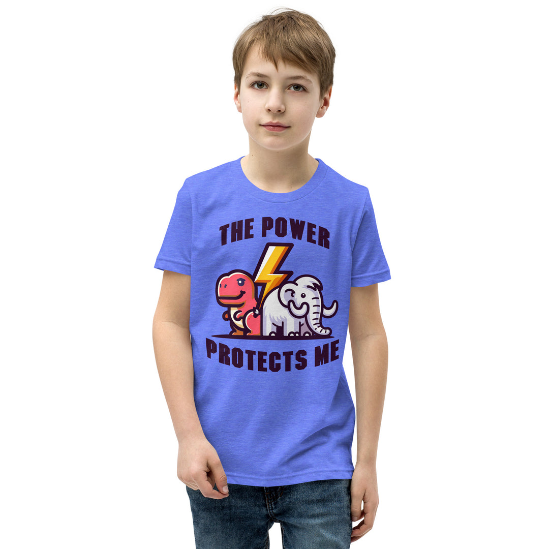 "THE POWER PROTECTS ME" - YOUTH SHORT SLEEVE T-SHIRT