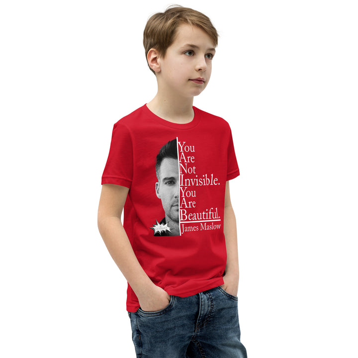 James' "I See you - You are Beautiful (Dark)" - EXCLUSIVE Youth Short Sleeve T-Shirt